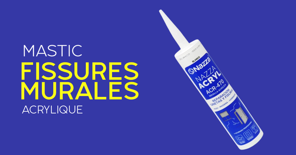 MASTIC FISSURAES ACRYLIQUE BLANC 300 ML | ACR470