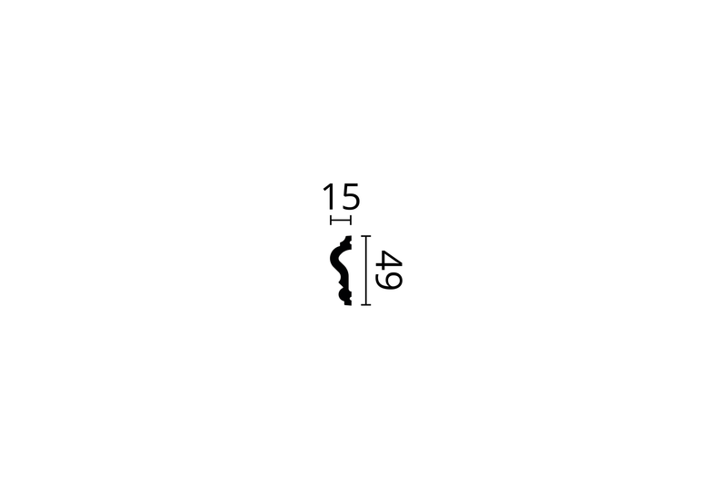 WL11 WALLSTYL® MOULURE de 2 mètres