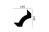 Ornement d'angle Z103