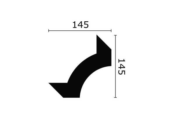 Ornement d'angle Z103