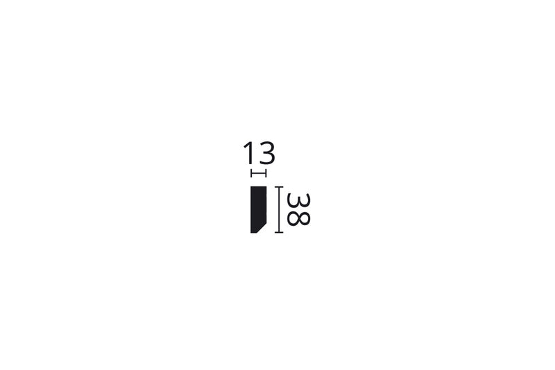 Plinthe FT1 à peindre polymère - 2 mètres