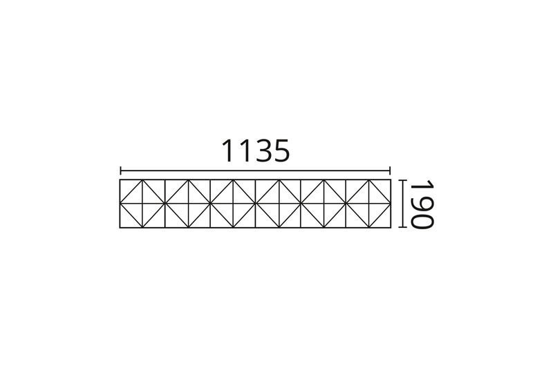 PYRAMID wall panel